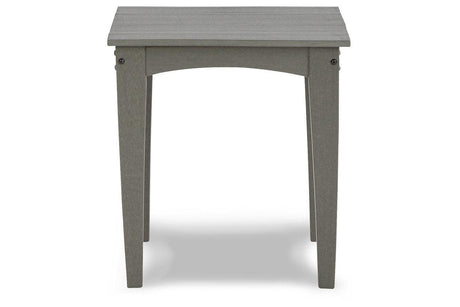 Visola Gray Outdoor End Table by Ashley at Eve Furniture