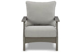 Visola Gray Outdoor Lounge Chair (Set of 2) by Ashley at Eve Furniture
