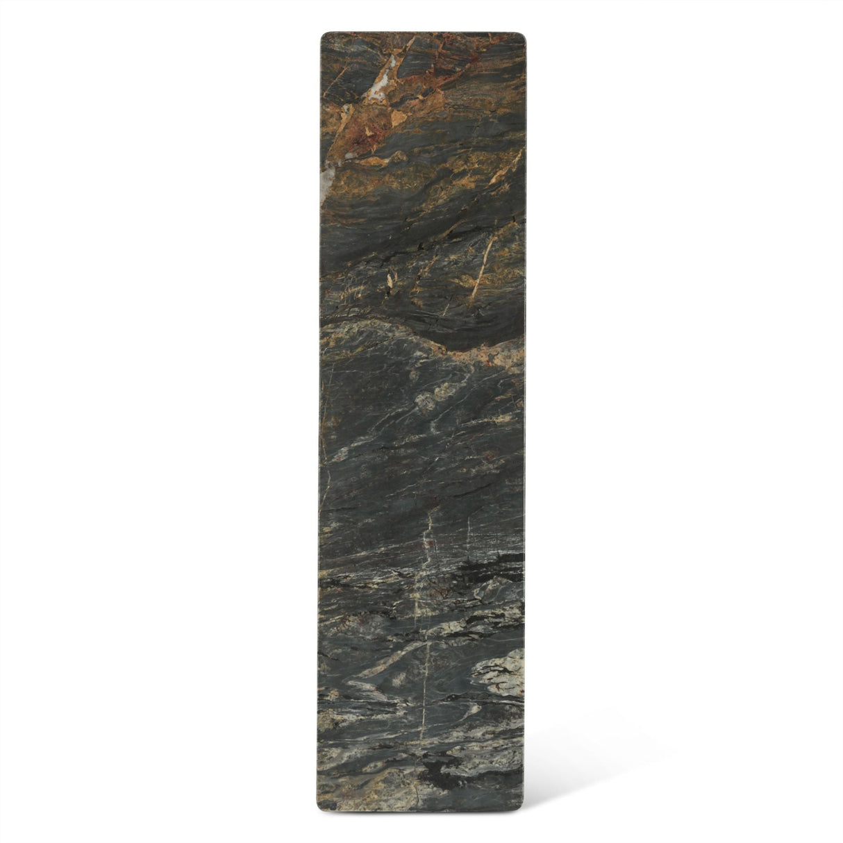 Vista 60" Console Table with Lava Marble and Dark Mango Base by Home Trends & Design at Eve Furniture