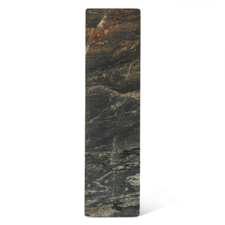 Vista 60" Console Table with Lava Marble and Dark Mango Base by Home Trends & Design at Eve Furniture