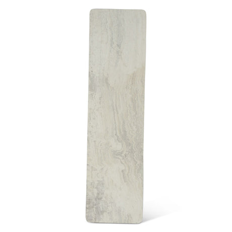 Vista 60" Console Table with White Travertine and Light Base by Home Trends & Design at Eve Furniture