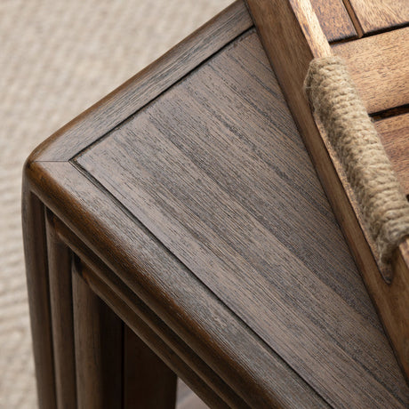 Vista Brown Cocktail Table by Crestview at Eve Furniture