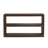 Vista Brown Console Table by Crestview at Eve Furniture