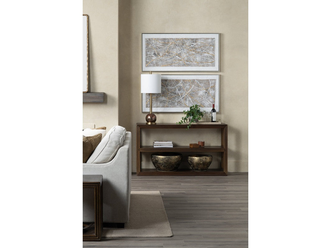 Vista Brown Console Table by Crestview at Eve Furniture