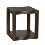 Vista Brown End Table by Crestview at Eve Furniture
