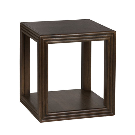 Vista Brown End Table by Crestview at Eve Furniture