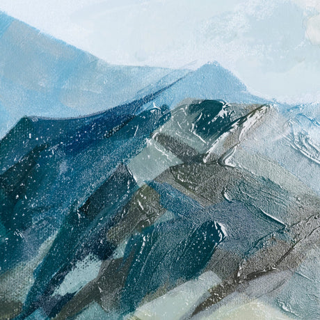 Vista I by Mercana Studio a Hand Embellished Textured Canvas by Mercana at Eve Furniture