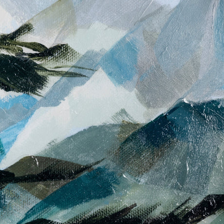 Vista I by Mercana Studio a Hand Embellished Textured Canvas by Mercana at Eve Furniture