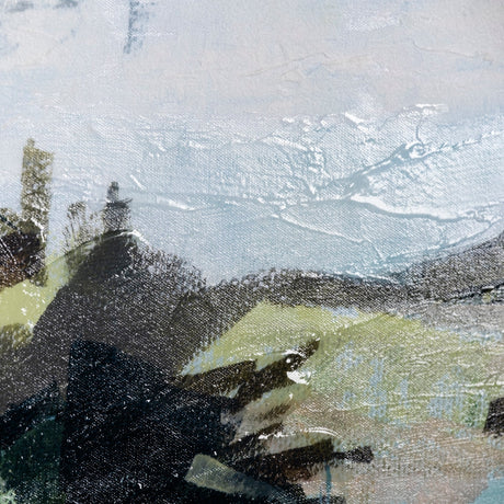 Vista II by Mercana Studio a Hand Embellished Textured Canvas by Mercana at Eve Furniture
