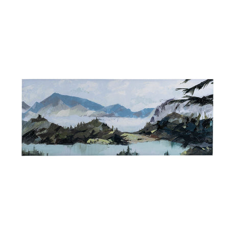 Vista II by Mercana Studio a Hand Embellished Textured Canvas by Mercana at Eve Furniture