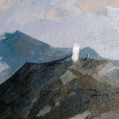 Vista II by Mercana Studio a Hand Embellished Textured Framed Art Print Matted under Glass by Mercana at Eve Furniture