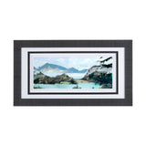 Vista II by Mercana Studio a Hand Embellished Textured Framed Art Print Matted under Glass by Mercana at Eve Furniture