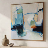 Vitality Multicolor Framed Painting by Moe's Home at Eve Furniture