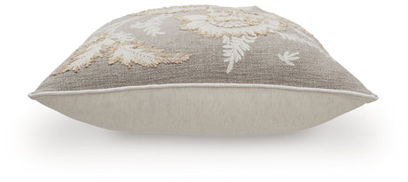 Viveka Brown/Beige Pillow (Set of 4) by Ashley at Eve Furniture