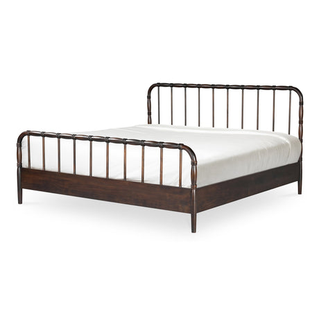 Vivian Brown Bed Queen by MOES at Eve Furniture