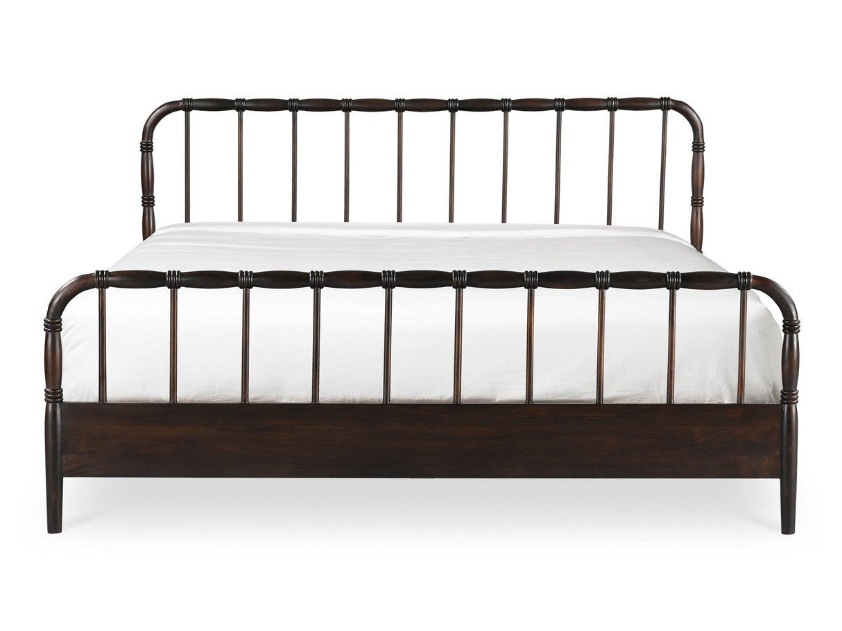 Vivian Brown Bed Queen by MOES at Eve Furniture