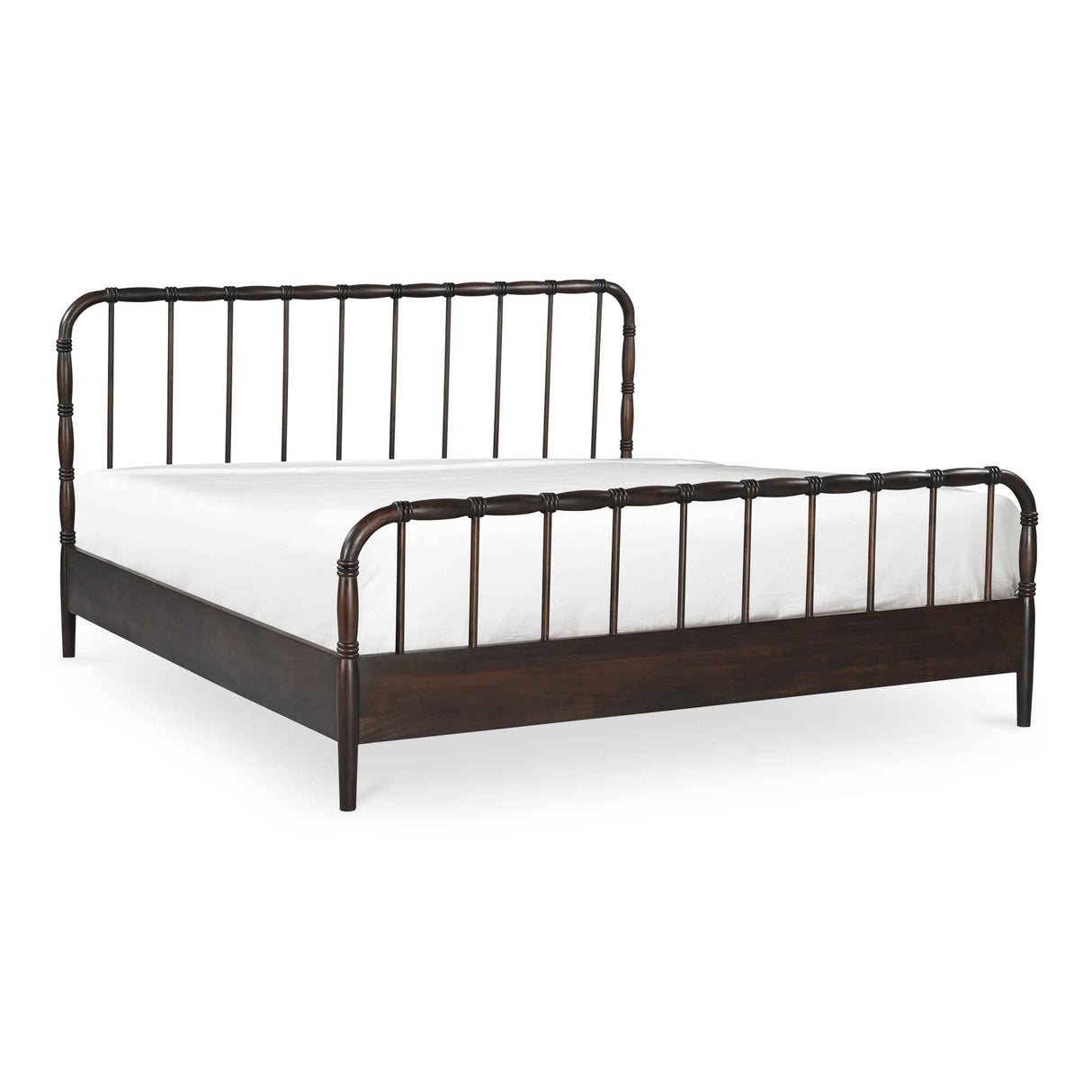 Vivian Brown Bed Queen by Moe's Home at Eve Furniture