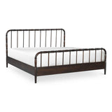 Vivian Brown Bed Queen by Moe's Home at Eve Furniture