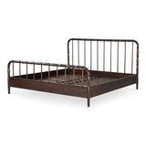 Vivian Brown Bed Queen by Moe's Home at Eve Furniture