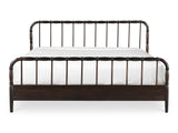 Vivian Brown Bed Queen by Moe's Home at Eve Furniture
