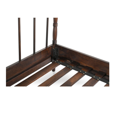 Vivian Brown King Bed by MOES at Eve Furniture