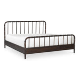 Vivian Brown King Bed by MOES at Eve Furniture