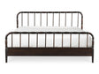 Vivian Brown King Bed by MOES at Eve Furniture