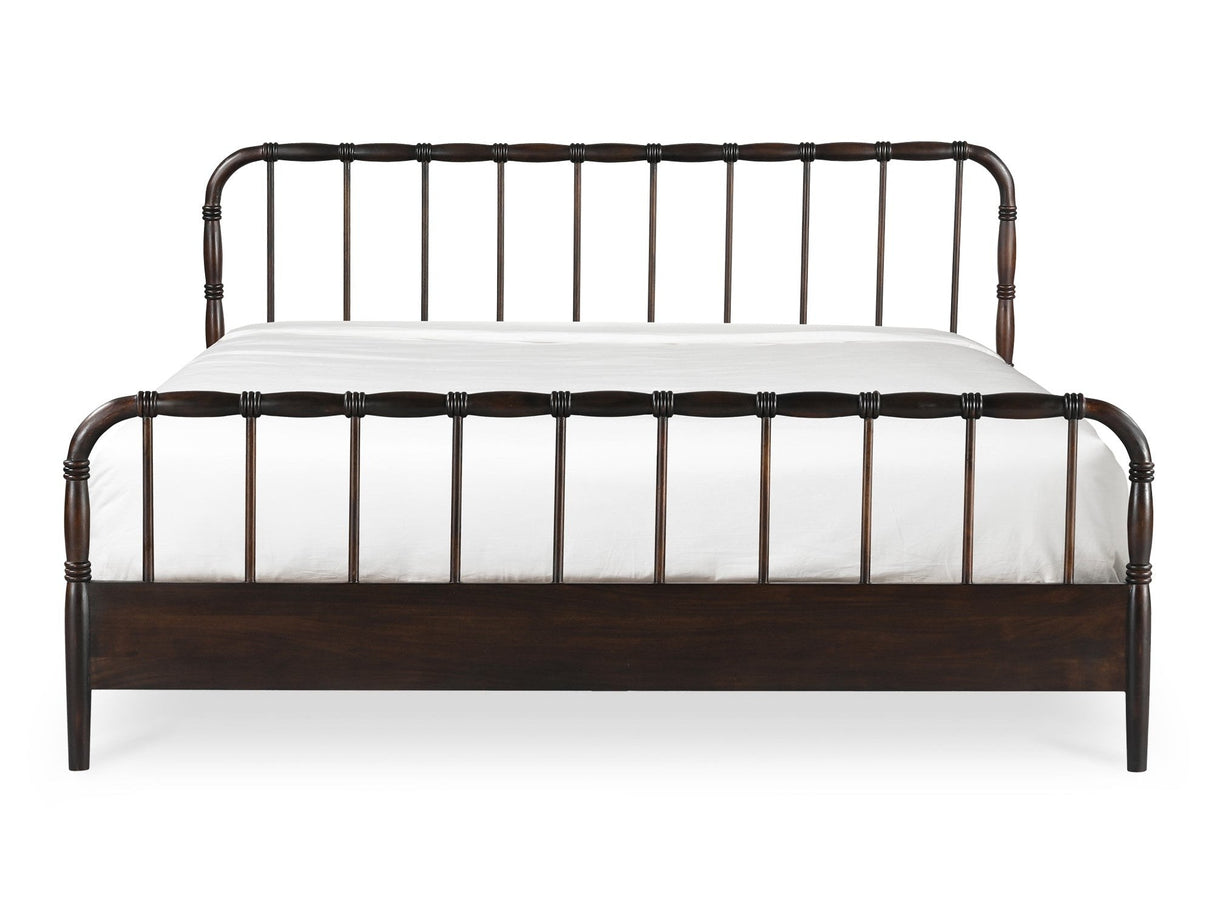Vivian Brown King Bed by MOES at Eve Furniture