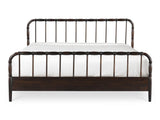 Vivian Brown King Bed by MOES at Eve Furniture