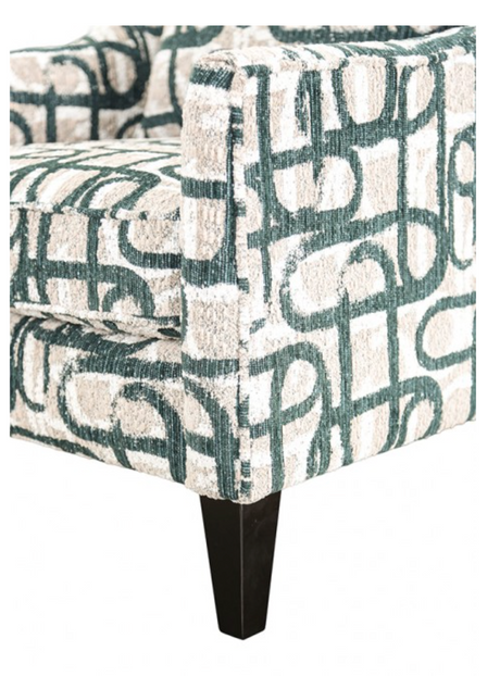Viviani Light Brown/Taupe Accent Chair, Pattern by Furniture of America at Eve Furniture