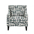 Viviani Light Brown/Taupe Accent Chair, Pattern by Furniture of America at Eve Furniture