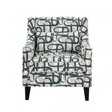 Viviani Light Brown/Taupe Accent Chair, Pattern by Furniture of America at Eve Furniture
