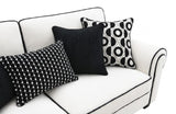 Viviani White Sofa by Furniture of America at Eve Furniture