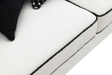 Viviani White Sofa by Furniture of America at Eve Furniture