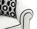 Viviani White Sofa by Furniture of America at Eve Furniture