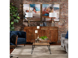 Vivid 2 Blue/Red Canvas by Crestview at Eve Furniture