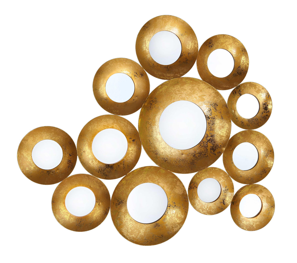 Vivid Gold Mirror by TOV Furniture at Eve Furniture