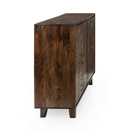 Vivienne 4 Door Buffet - Bark Brown by Classic Home at Eve Furniture