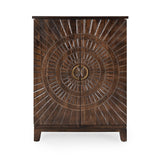 Vivienne Bar Cabinet - Bark Brown by Classic Home at Eve Furniture