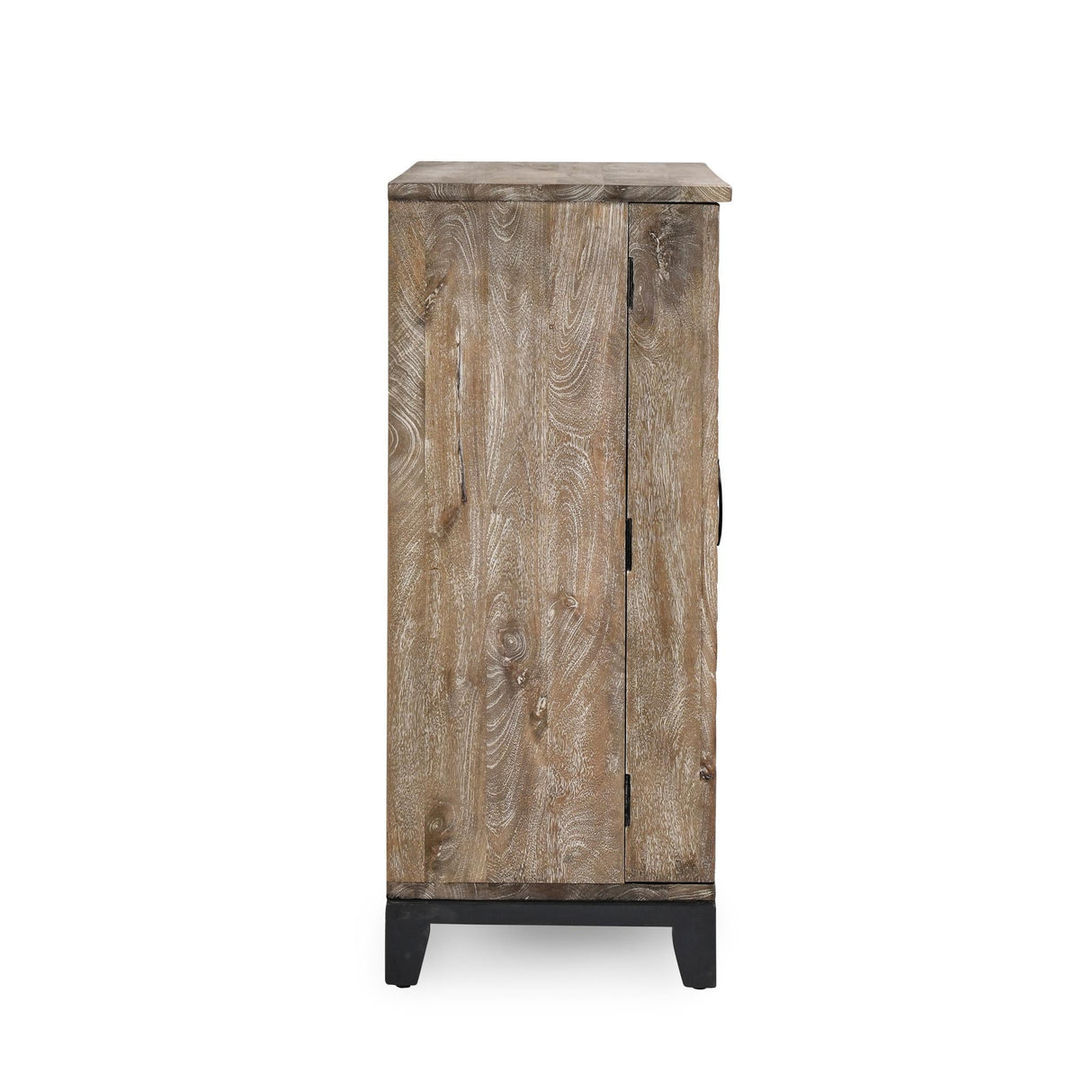 Vivienne Bar Cabinet - Distressed Taupe by Classic Home at Eve Furniture