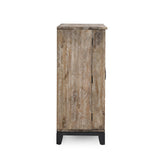 Vivienne Bar Cabinet - Distressed Taupe by Classic Home at Eve Furniture