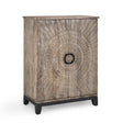 Vivienne Bar Cabinet - Distressed Taupe by Classic Home at Eve Furniture