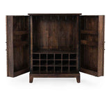 Vivienne Dark Brown Bar Cabinet by Classic Home at Eve Furniture
