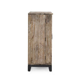 Vivienne Distressed Taupe Bar Cabinet by Classic Home at Eve Furniture