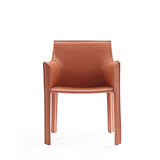 Vogue Arm Chair in Clay (set of 2) by Manhattan Comfort at Eve Furniture