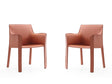 Vogue Arm Chair in Clay (set of 2) by Manhattan Comfort at Eve Furniture