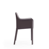 Vogue Arm Chair in Grey by Manhattan Comfort at Eve Furniture