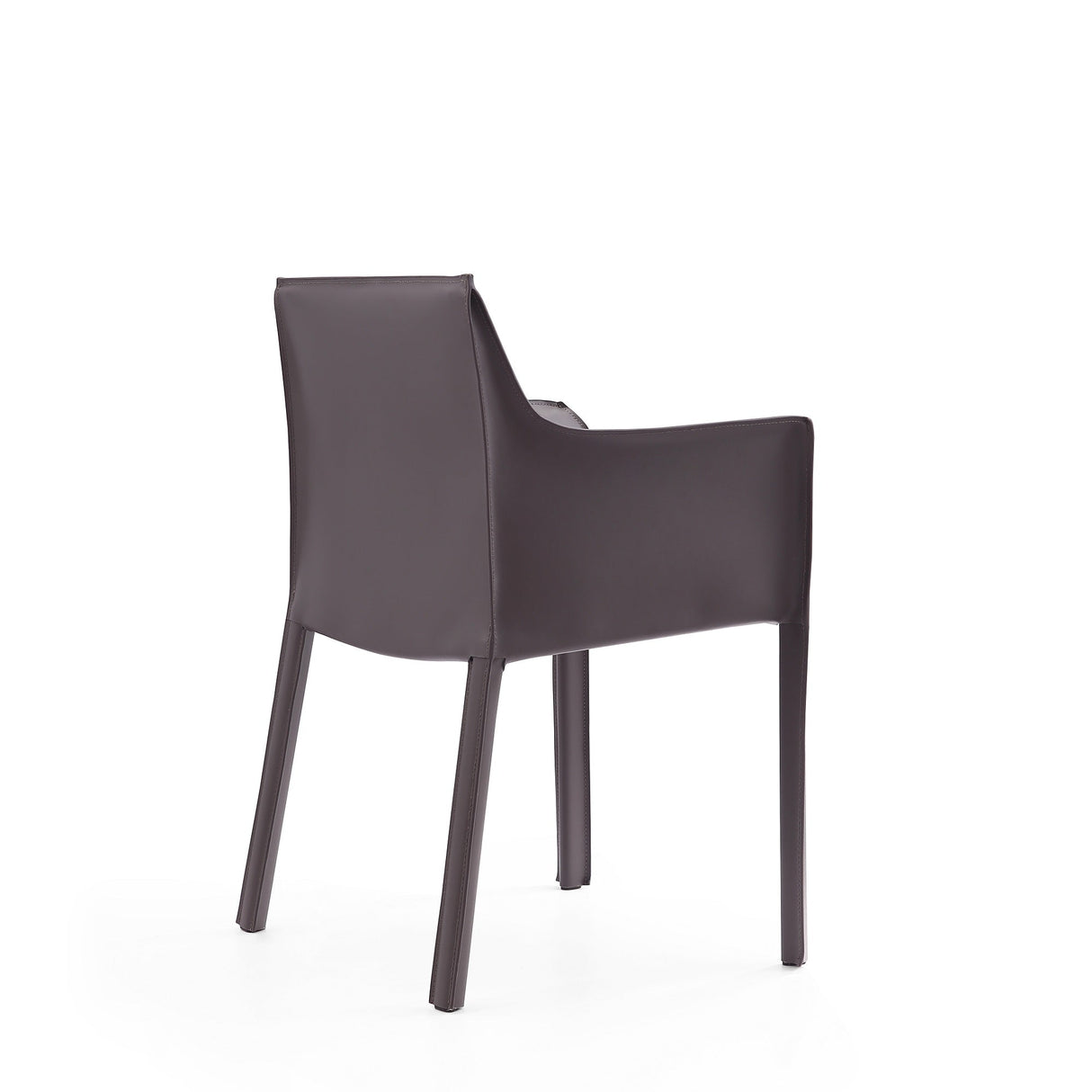 Vogue Arm Chair in Grey by Manhattan Comfort at Eve Furniture