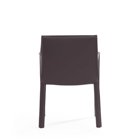 Vogue Arm Chair in Grey by Manhattan Comfort at Eve Furniture