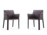 Vogue Arm Chair in Grey (set of 2) by Manhattan Comfort at Eve Furniture